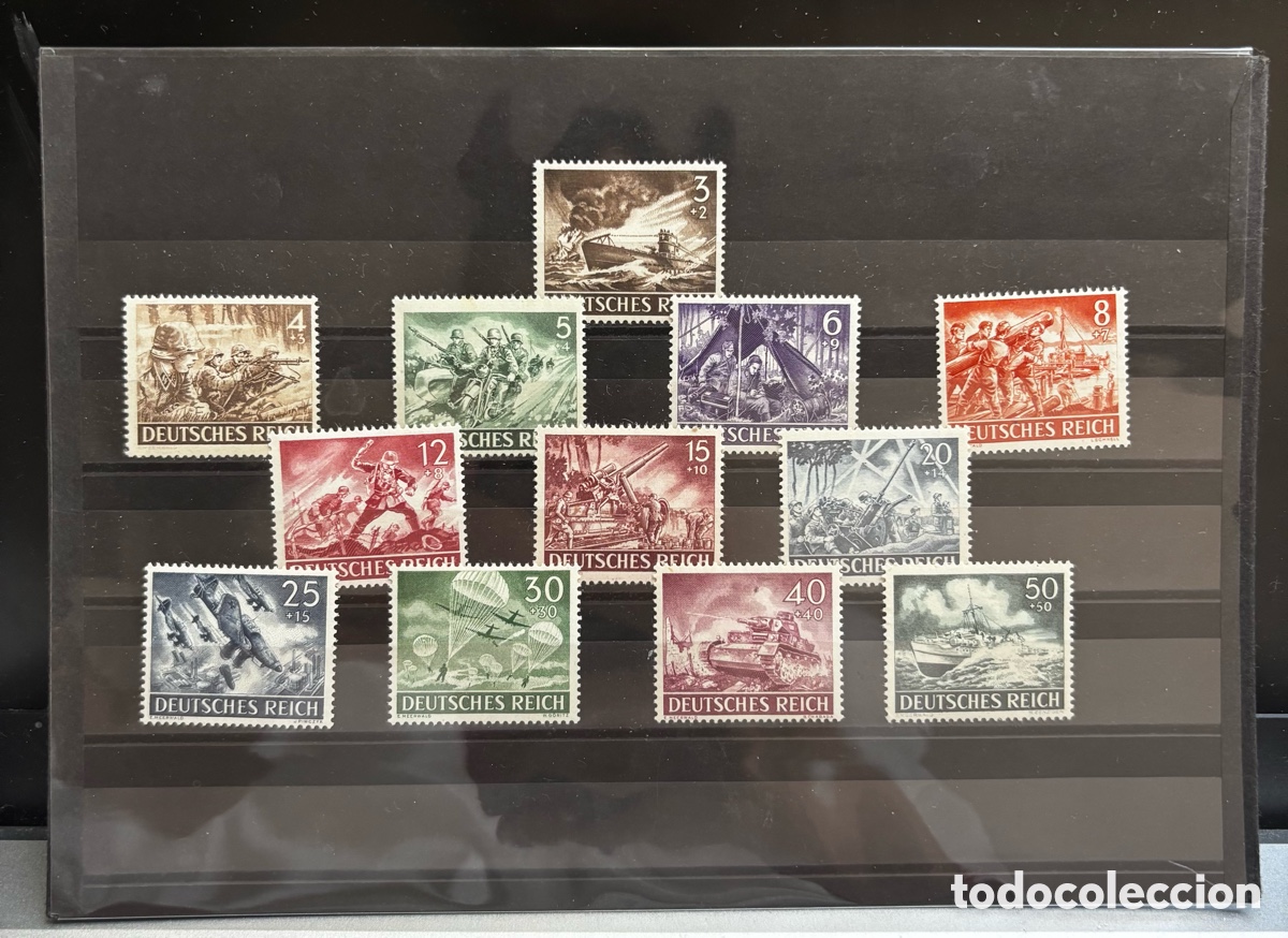 Briefmarken: Lote Num3 Sellos originales III REICH