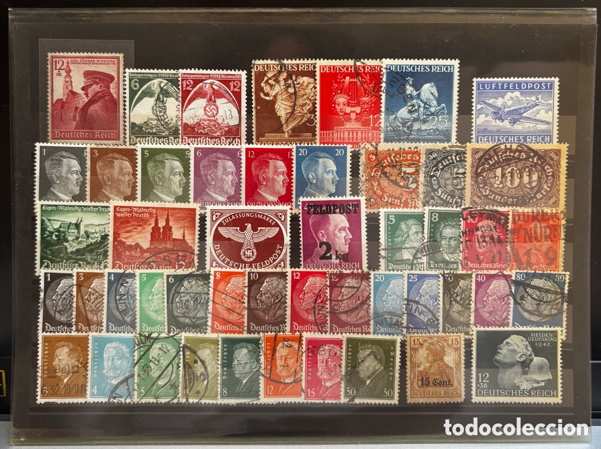 Briefmarken: Lote Num5 de Sellos ORIGINALES del III REICH