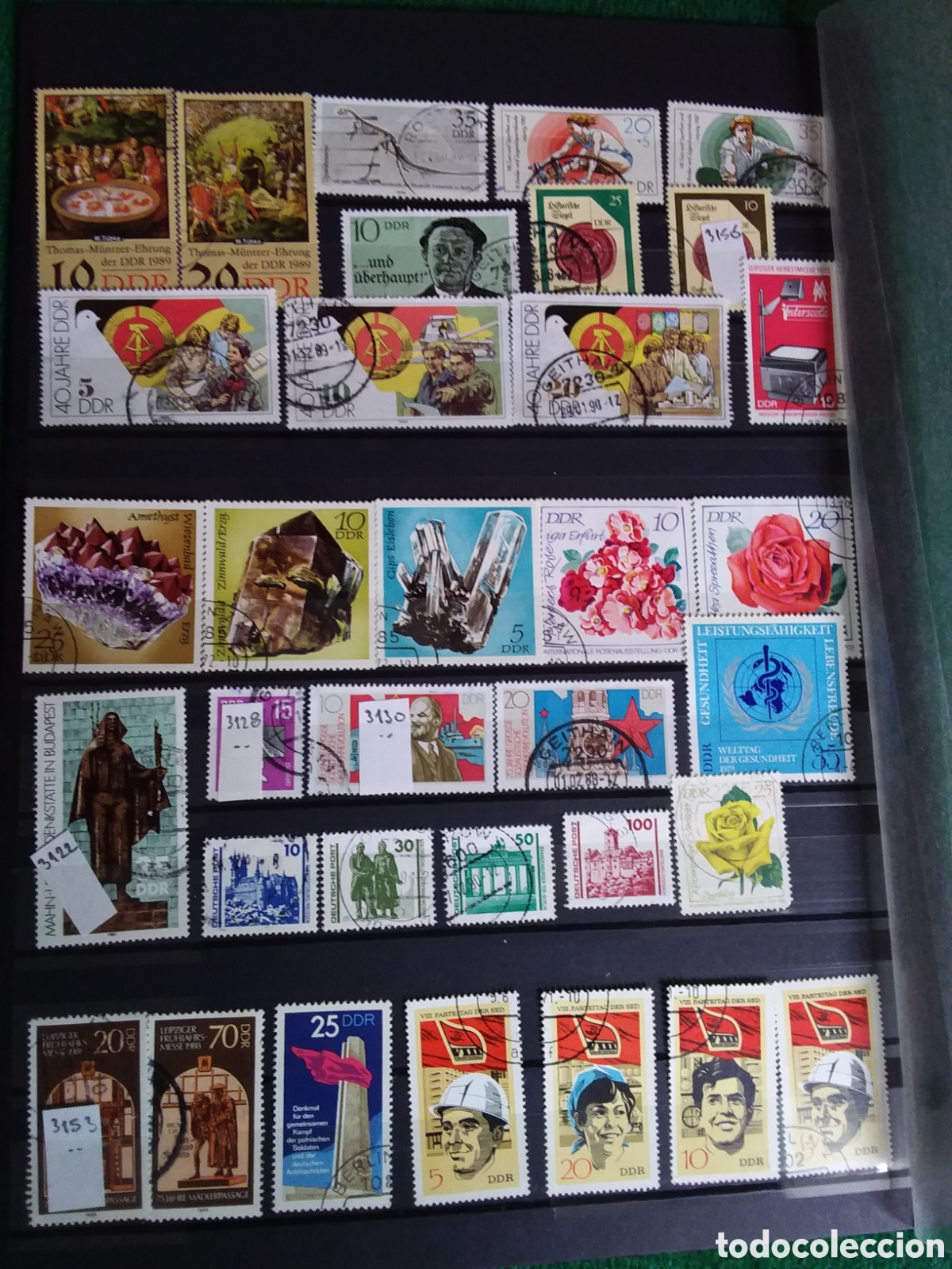 Timbres: SELLOS VARIADOS ALEMANIA DDR