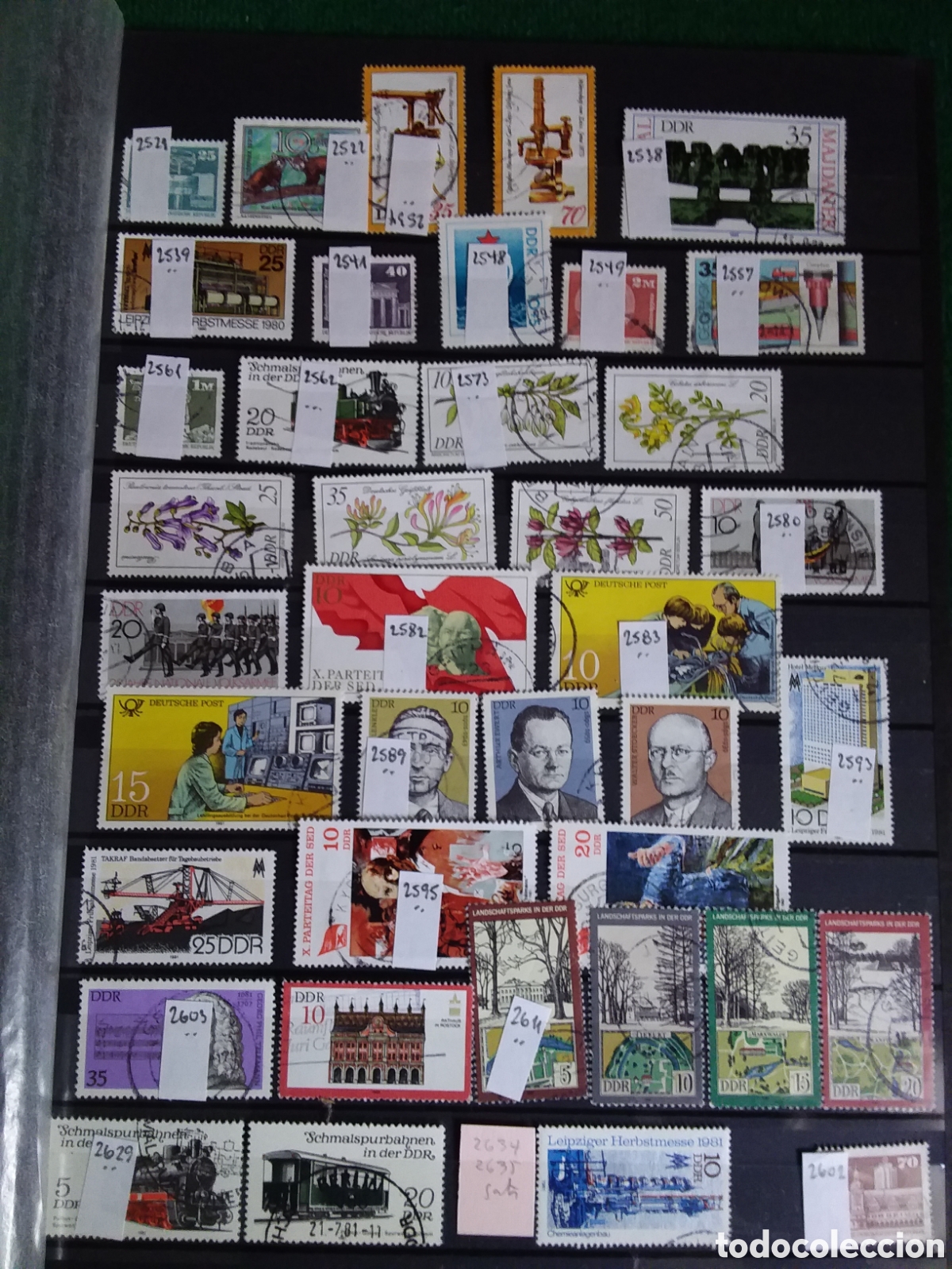 Timbres: RESTO COLECCI&Oacute;N ALEMANIA DDR BUEN ESTADO