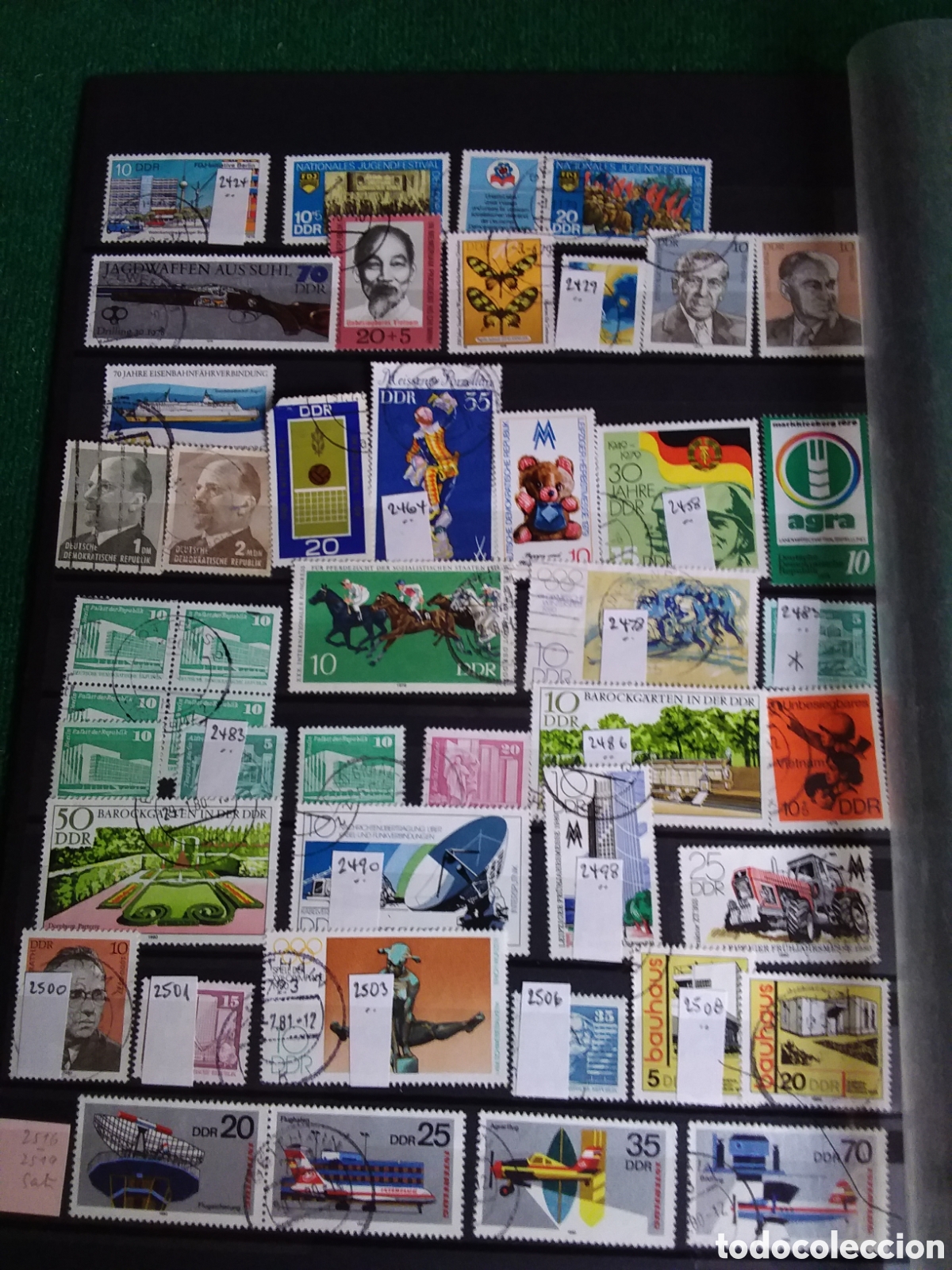 Timbres: INTERESANTE RESTO COLECCI&Oacute;N ALEMANIA DDR