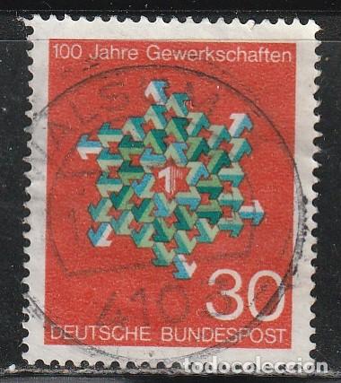 Briefmarken: ALEMANIA FEDERAL // YVERT 434 // 1969 ... USADO