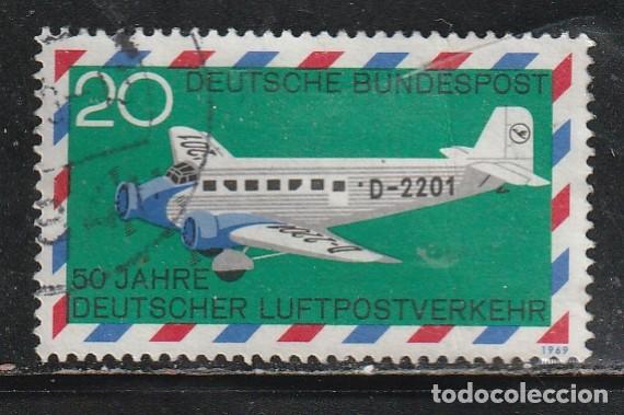 Briefmarken: ALEMANIA FEDERAL // YVERT 1 AEREO // 1969 ... USADO