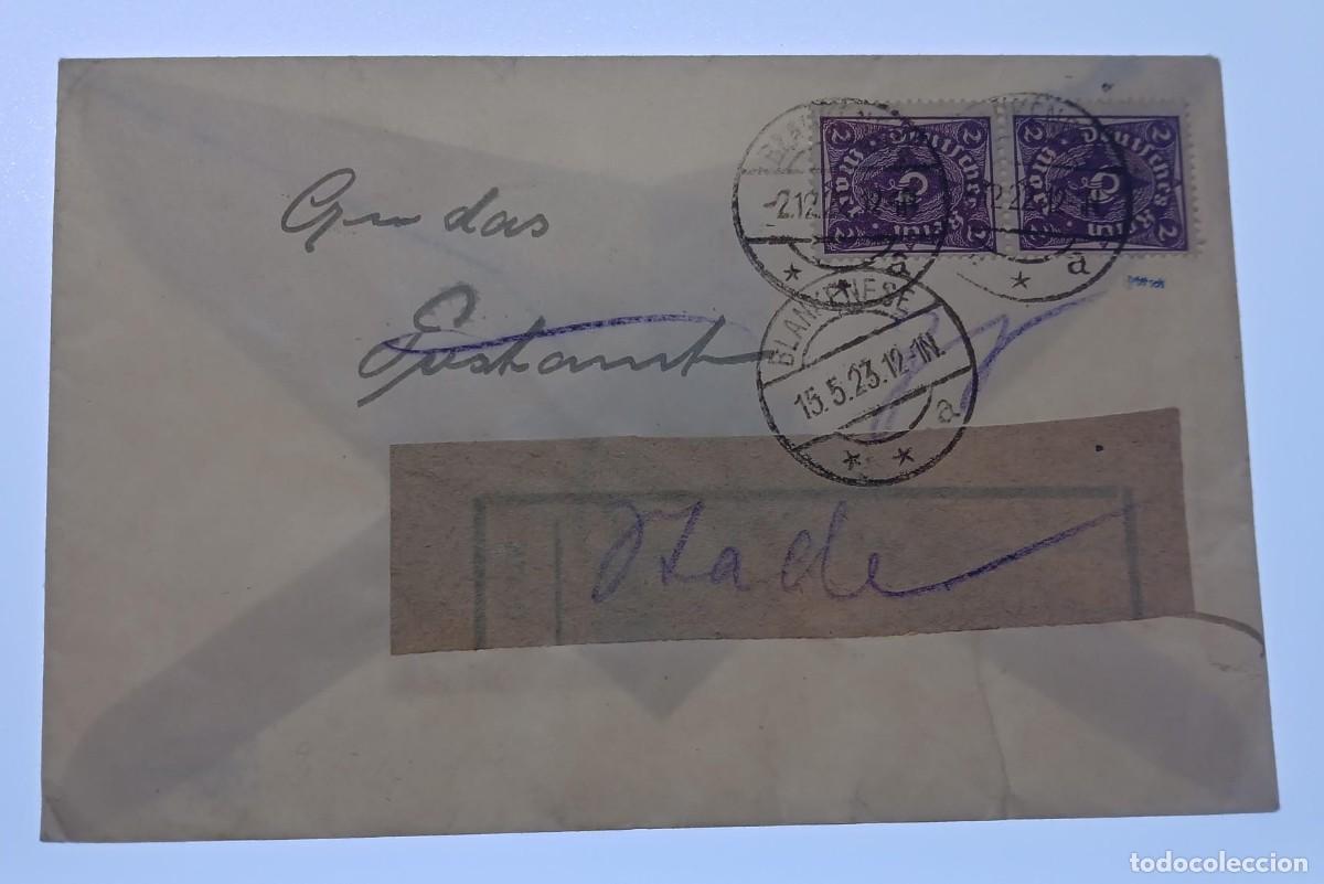 Francobolli: Extraordinaria demora postal. Carta circulada 5 meses y 13 d&iacute;as dentro de la misma ciudad