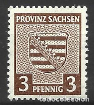 Briefmarken: ALEMANIA ORIENTAL - 1945 - ZONA OCUPADA POR UNI&Oacute;N SOVI&Eacute;TICA - PROVINCIA SAJONIA - MNH