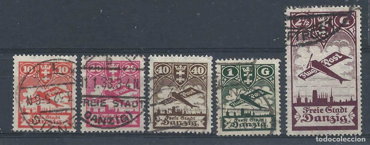 Selos: Dantzig PA N&deg;20/24 Obl (FU) 1924 - Avion