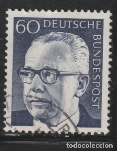 Briefmarken: ALEMANIA FEDERAL // YVERT 512 // 1970-72 ... USADO