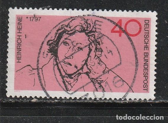 Selos: ALEMANIA FEDERAL // YVERT 602 // 1972 ... USADO