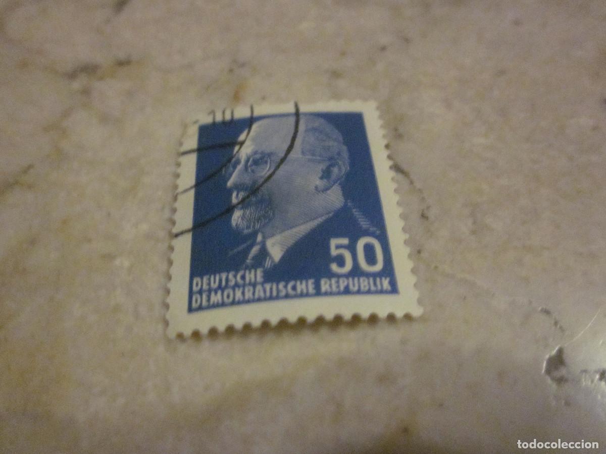 Francobolli: SELLO 50 PFENNIG - REPUBLICA DEMOCRATICA ALEMANA