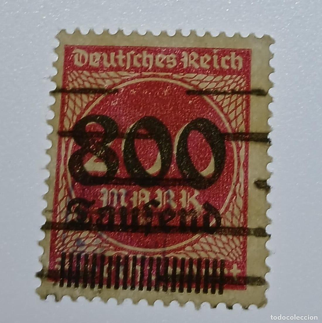 Sellos: Alemania 1923 M303 firmado InflaBerlin y BPP
