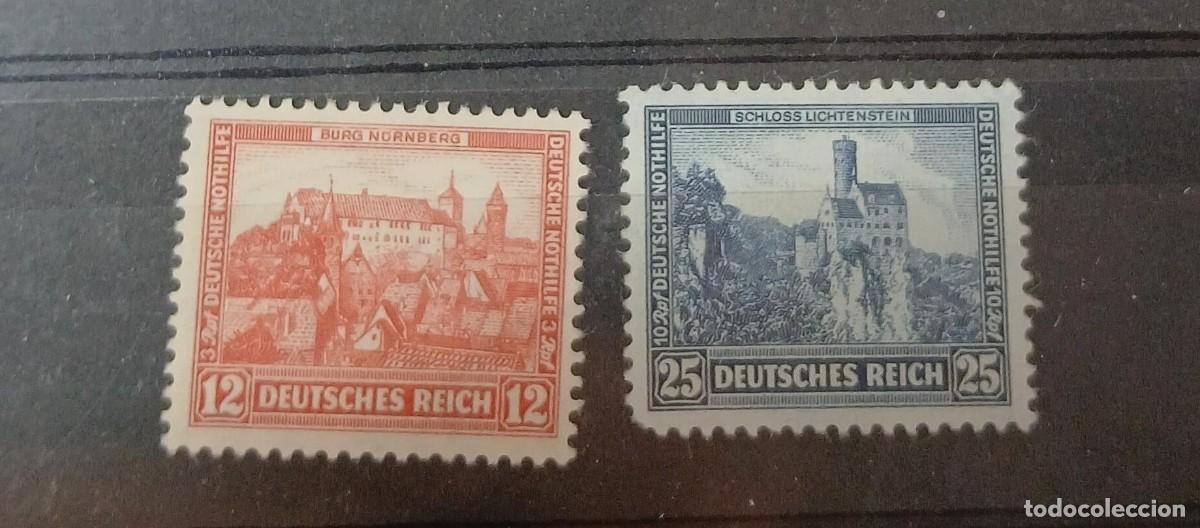 Sellos: Alemania 1932 MNH-MH