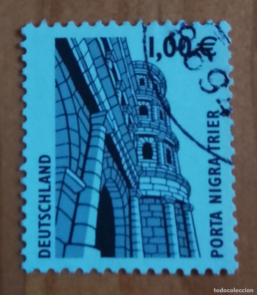 Stamps: ALEMANIA - V/F 1,00 EUROS - PUERTA NEGRA DE TRIER - VER DESCRIPCI&Oacute;N