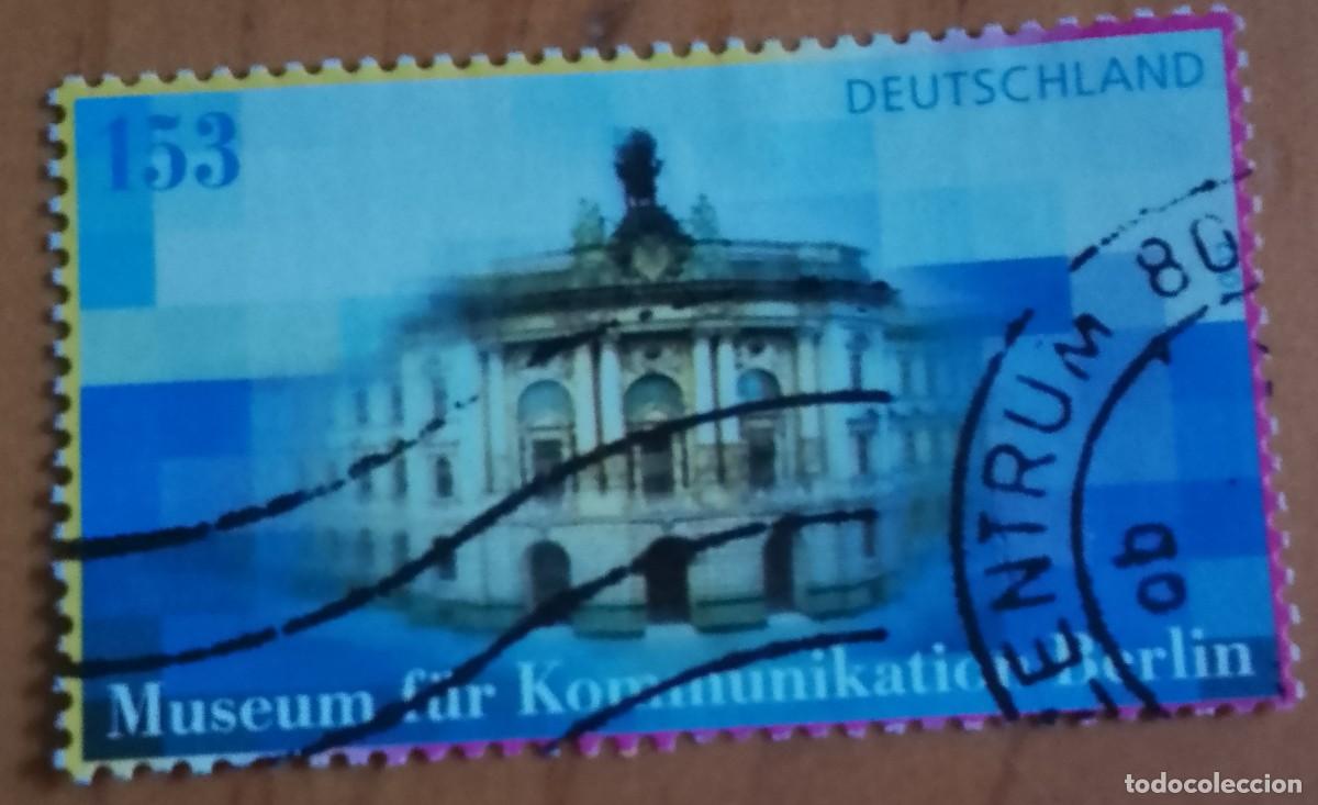 Sellos: ALEMANIA - V/F 153 - MUSEO DE LA COMUNICACI&Oacute;N DE BERLIN - A&Ntilde;O 2002 - VER DESCRIPCI&Oacute;N