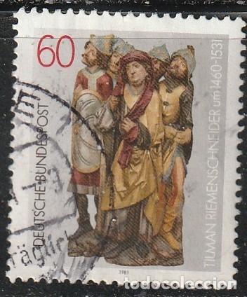 Briefmarken: ALEMANIA FEDERAL // YVERT 931 // 1981 ... USADO