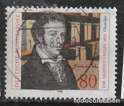 Sellos: ALEMANIA FEDERAL // YVERT 1209 // 1988 ... USADO