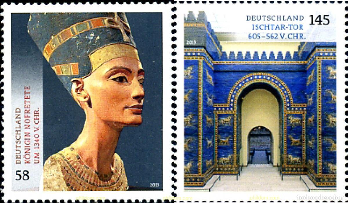 Sellos: 294918 MNH ALEMANIA FEDERAL 2013 TESOROS DE MUSEOS ALEMANES
