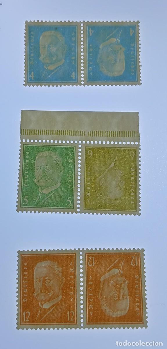 Francobolli: T&ecirc;te-b&ecirc;che Alemania k9, k11, k13 MNH
