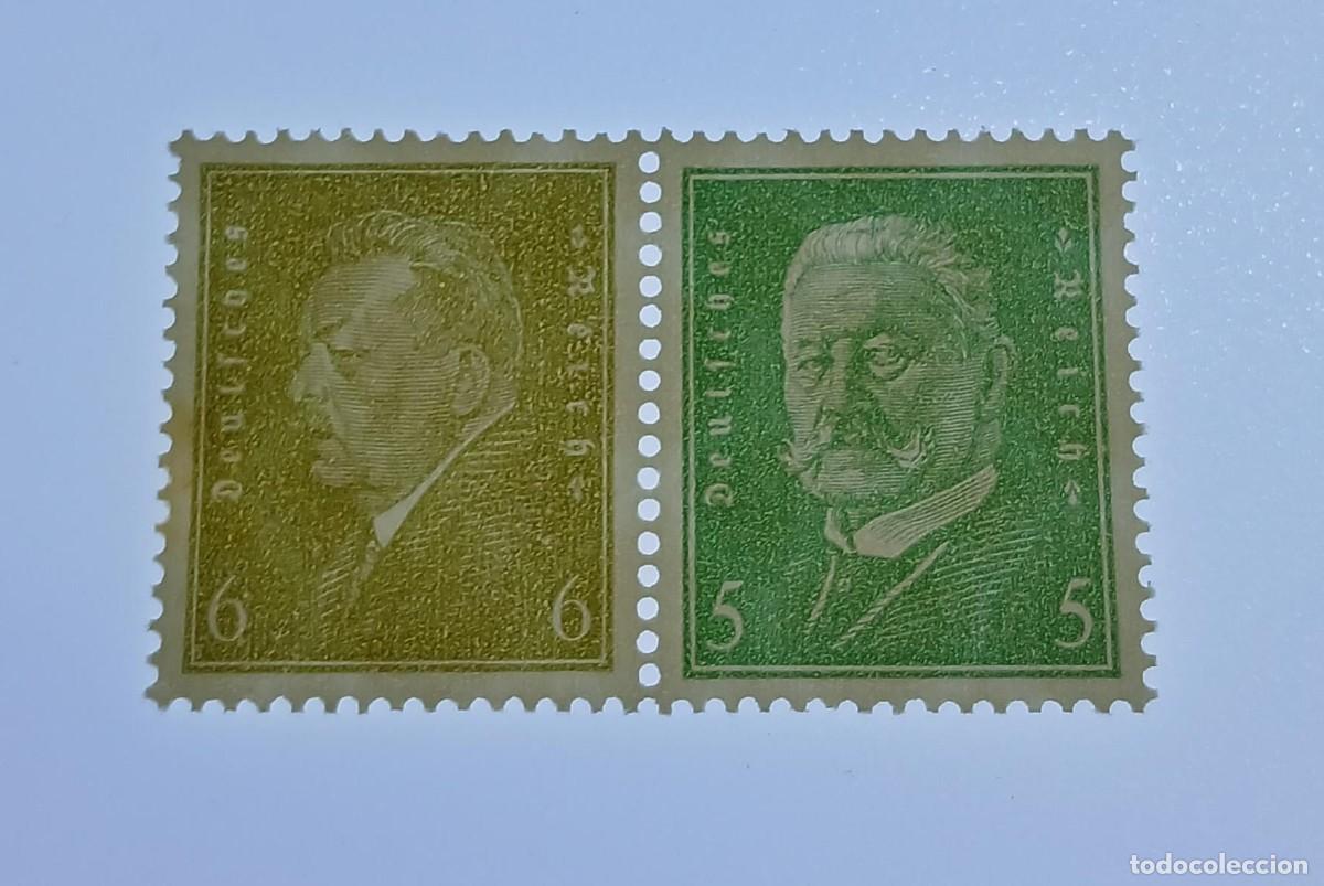 Francobolli: Pareja se-tenant W28 MNH