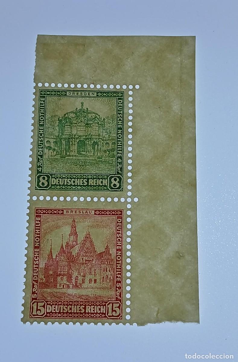 Stamps: Pareja se-tenant S88 BISAGRA EN BORDE DE HOJA