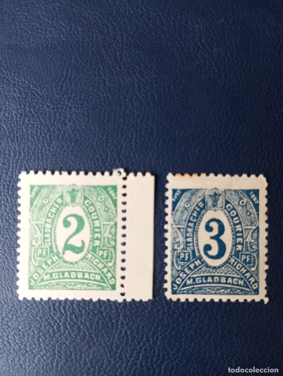 Stamps: ALEMANIA, LOCALES, M&Ouml;NCHEN GLADBACH, 1898