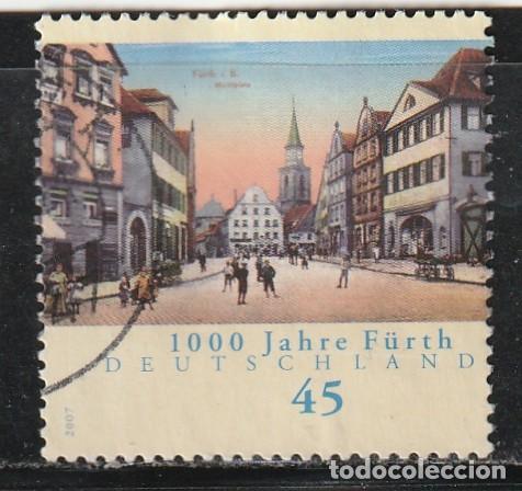 Sellos: ALEMANIA FEDERAL // YVERT 2404 // 2007 ... USADO