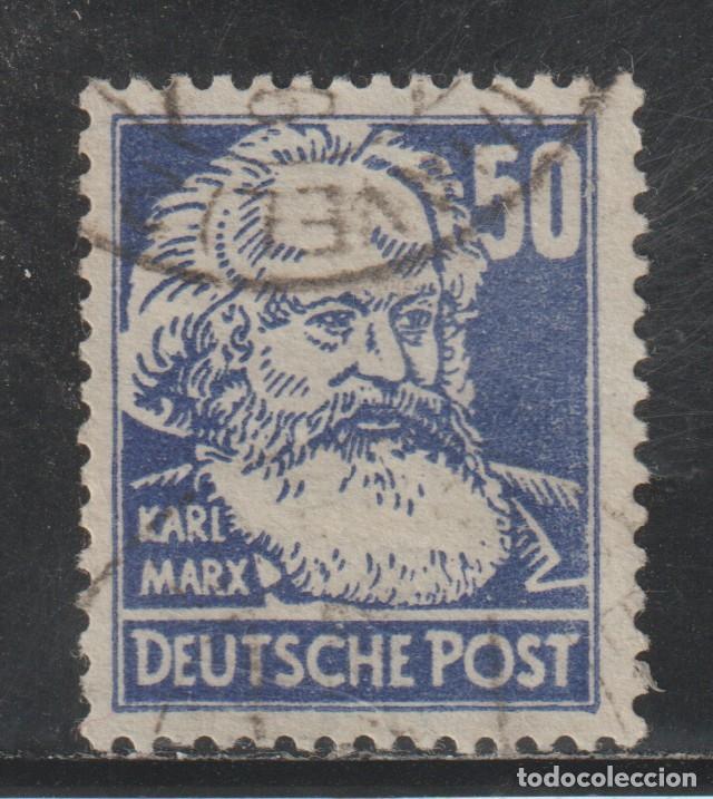 Sellos: ALEMANIA DEMOCRATICA // YVERT 44 // 1948 ... USADO