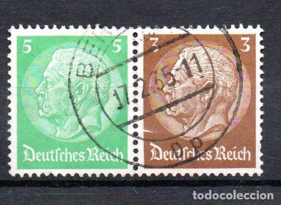 Selos: ALEMANIA TERCER REICH. 1934. SE-TENANT. W 60 . HINDENBURG