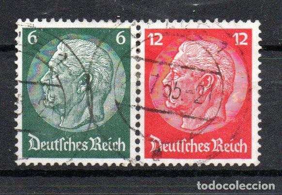 Selos: ALEMANIA TERCER REICH. 1934. SE-TENANT. W 62 . HINDENBURG
