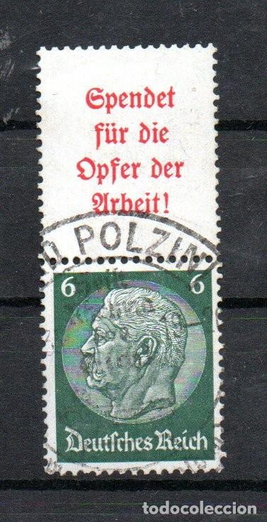 Briefmarken: ALEMANIA TERCER REICH. 1934. SE-TENANT. S 123 . HINDENBURG