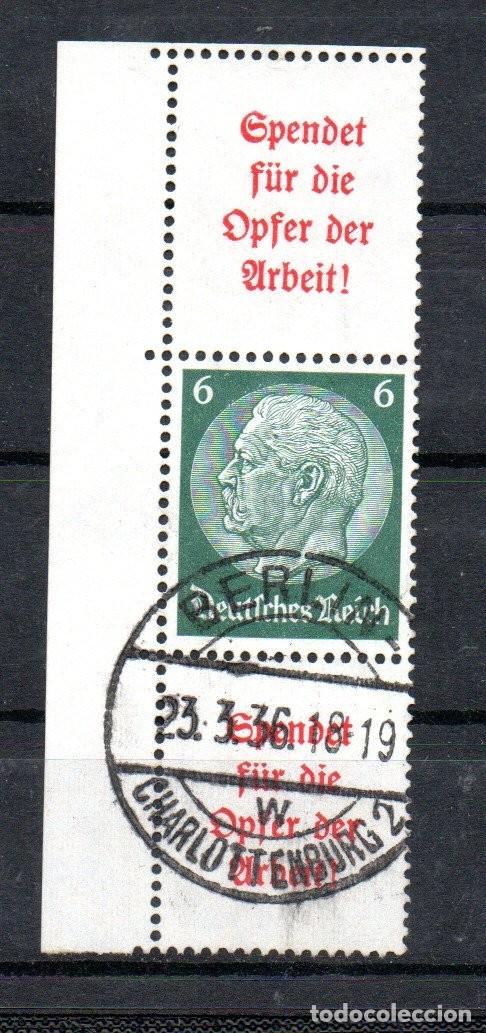 Briefmarken: ALEMANIA TERCER REICH. 1934. SE-TENANT. S 126 . HINDENBURG