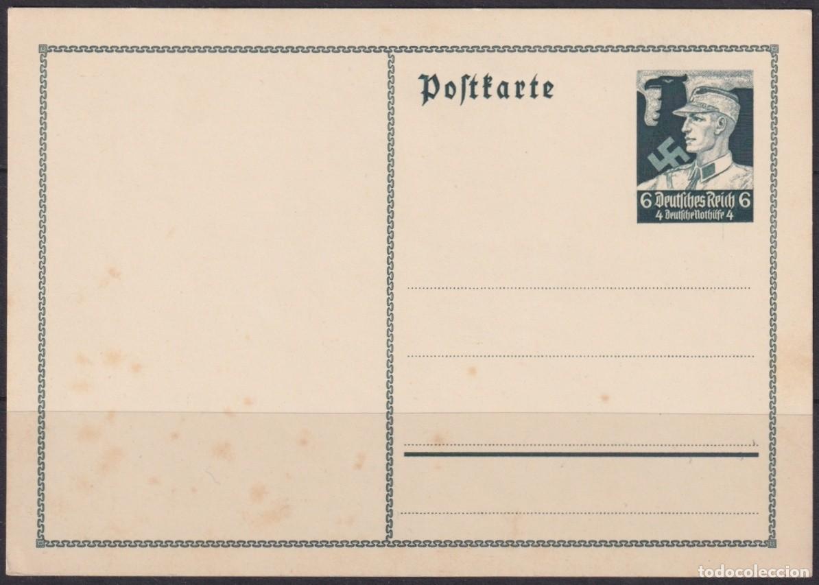 Selos: F-EX65449 GERMANY 1935 POSTAL STATIONERY WINTERHILFE FUND SOLDIER.