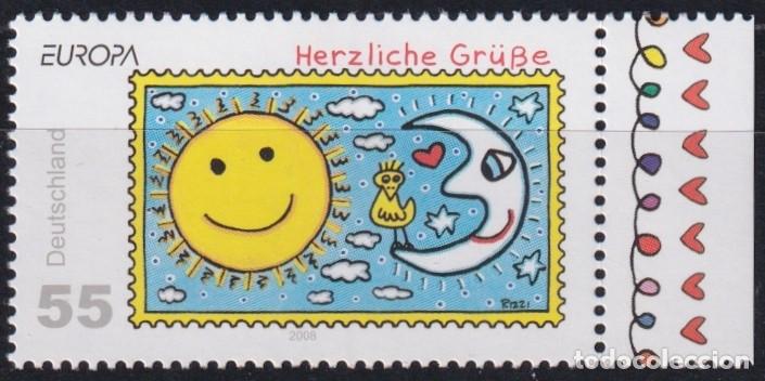 Sellos: F-EX66516 GERMANY MNH 2008 EUROPA CEPT LETTER RIZZI HOUSE.
