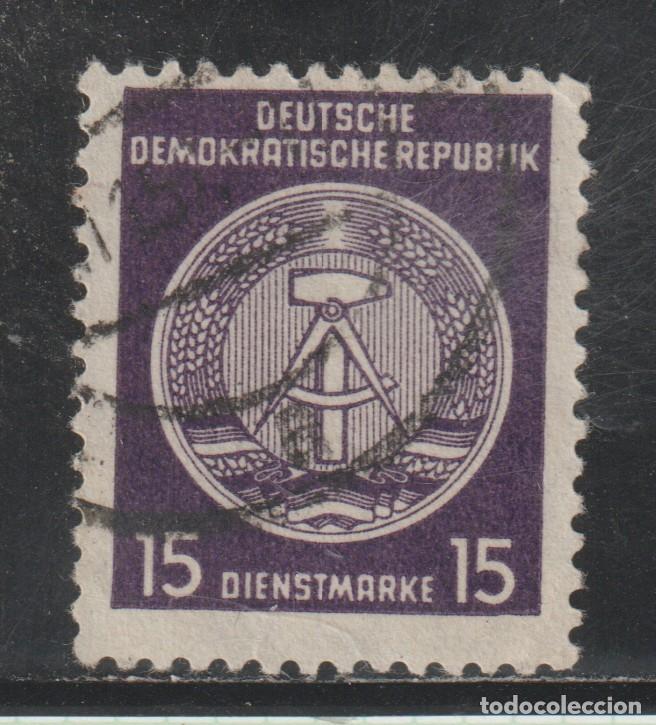 Timbres: ALEMANIA DEMOCRATICA // YVERT 21 OFICIAL // 1955 ... USADO