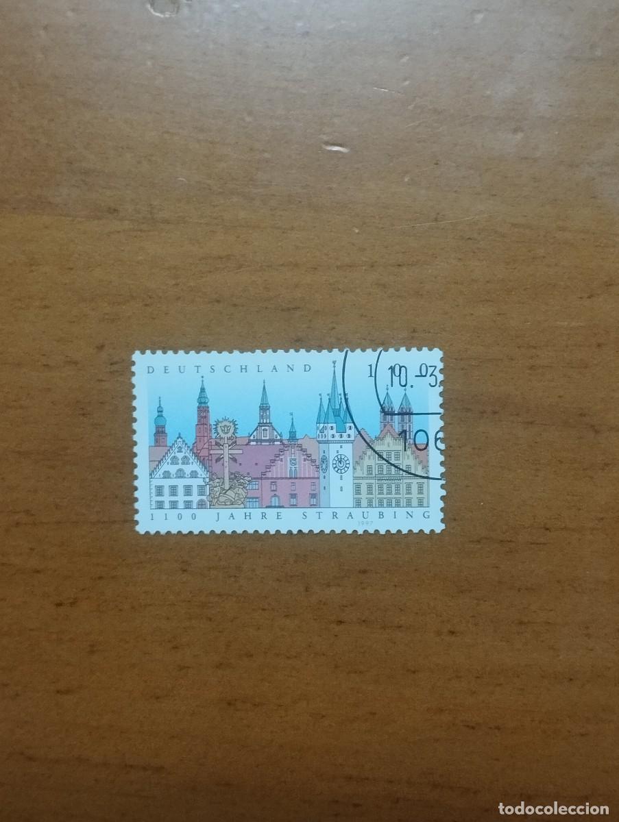 Selos: 18.10/ Alemania Federal.1997. 100pf. Sello suelto en usado
