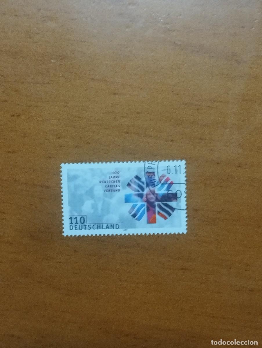 Sellos: 18.10/ Alemania Federal.1997. 110pf. Sello suelto en usado
