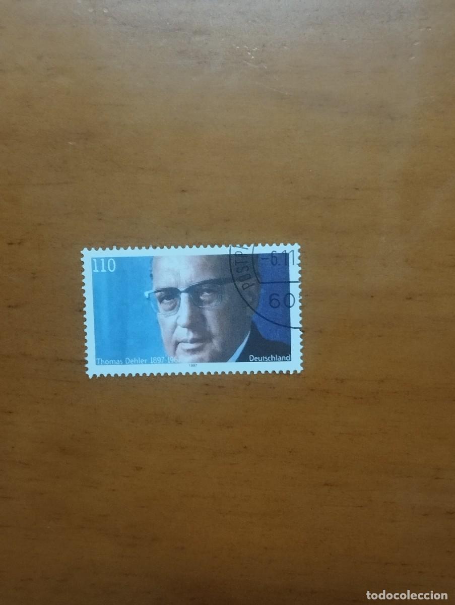 Sellos: 18.10/ Alemania Federal.1997. 110pf. Sello suelto en usado