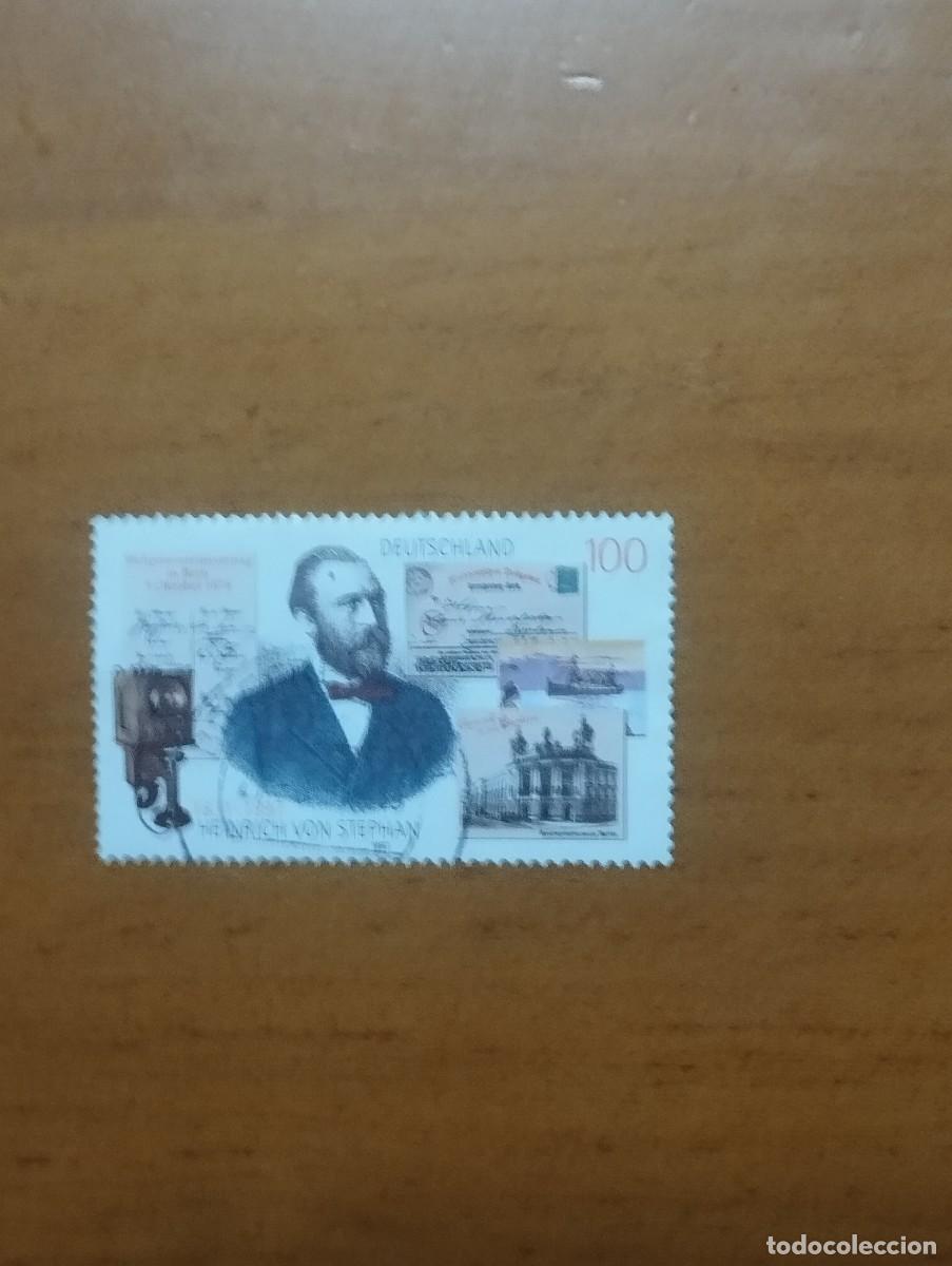 Stamps: 18.10/ Alemania Federal.1997. 100pf. Sello suelto en usado