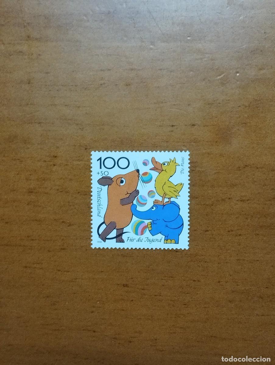 Francobolli: 18.10/ Alemania Federal.1998.100+50pf. Sell&oacute; suelto en nuevo