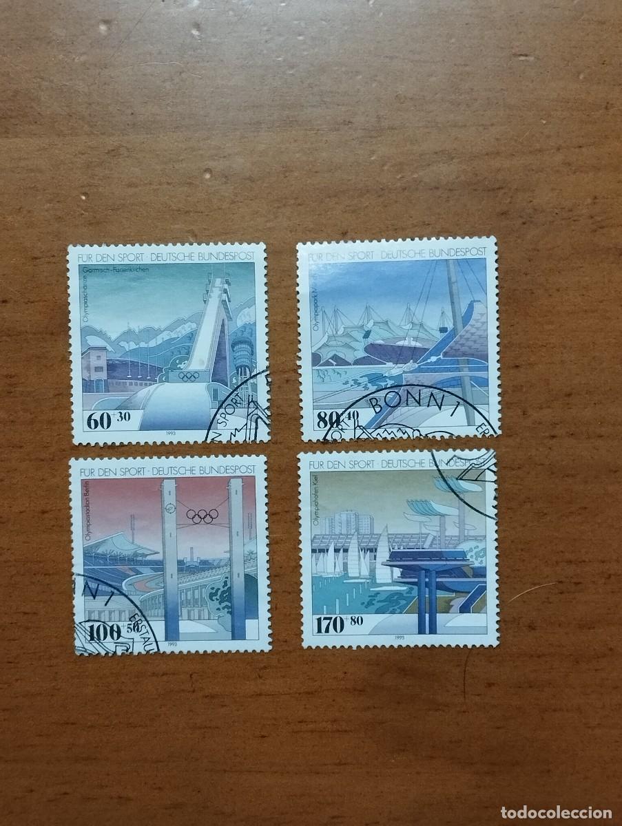 Sellos: 18.10/ Alemania Federal.1993. Serie completa en usado