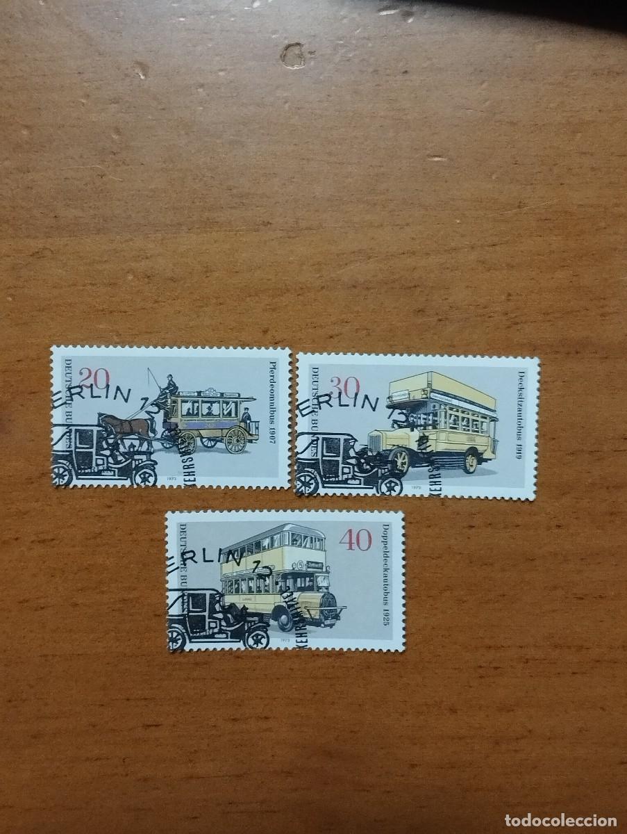 Timbres: 18.10/ Alemania Berl&iacute;n.1973. Serie completa en usado