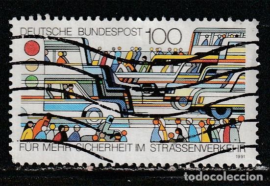 Sellos: ALEMANIA FEDERAL // YVERT 1382 // 1991 ... USADO