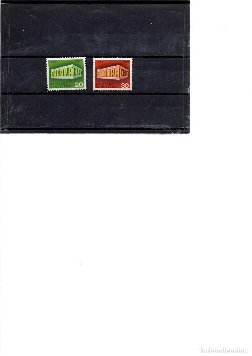 Stamps: Alemania,1969,M,583-84,