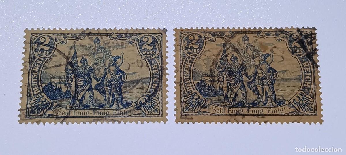 Sellos: Alemania 1902 M82 A, B - Foto 1