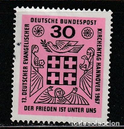 Sellos: ALEMANIA FEDERAL // YVERT 401 // 1967 ... USADO