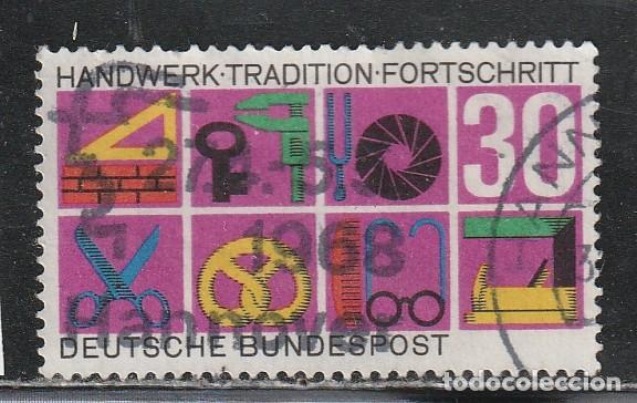 Sellos: ALEMANIA FEDERAL // YVERT 418 // 1965 ... USADO