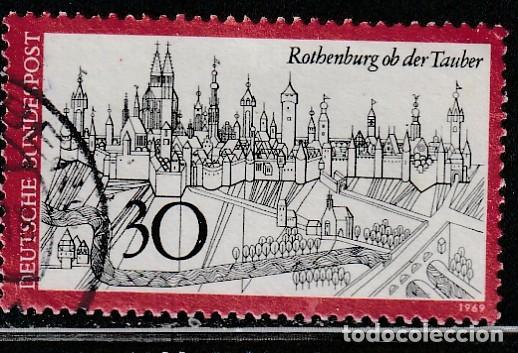Sellos: ALEMANIA FEDERAL // YVERT 464 // 1969 ... USADO