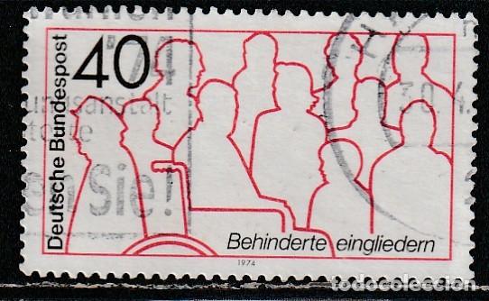 Sellos: ALEMANIA FEDERAL // YVERT 645 // 1974 ... USADO