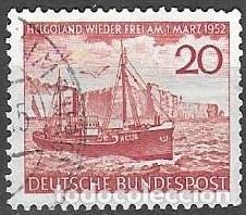 Sellos: SELLO USADO DE ALEMANIA 1952, YT 37