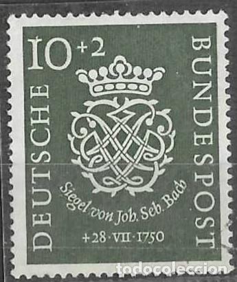 Sellos: SELLO USADO DE ALEMANIA 1950, YT 7