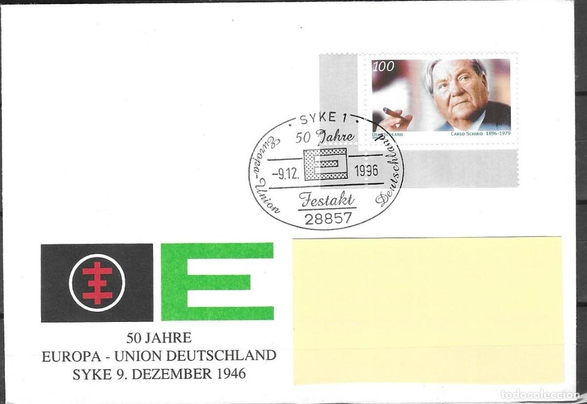 Sellos: FDC ALEMANIA 1996, YT 1726